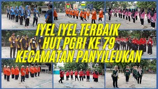 Download lagu YEL YEL GERAK JALAN TERBAIK 2024 HUT PGRI 79 PANYILEUKAN mp3