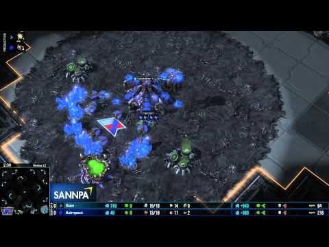 SC2 2015 Rain vs Impact Game 1 EIZO Holiday Brawl Starcraft 2 Tournament