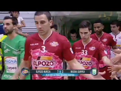 ElPozo Murcia vs Magna Gurpea 2º Partido Cuartos de Final