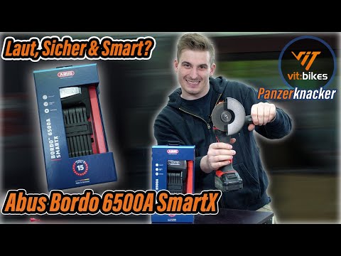 Finally, a truly secure lock? - Abus Bordo 6500A Smart X - vit:Panzerknacker