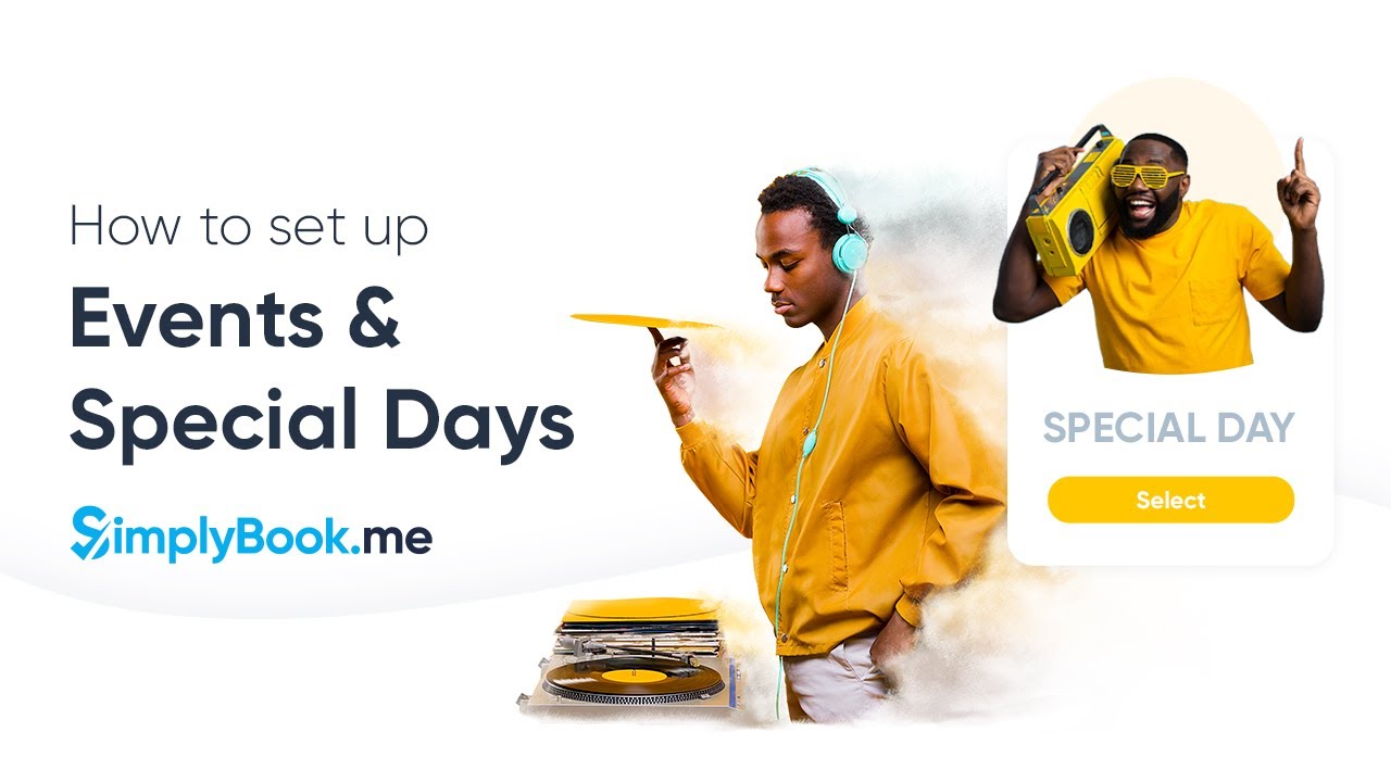 How to set up Events and Special Days