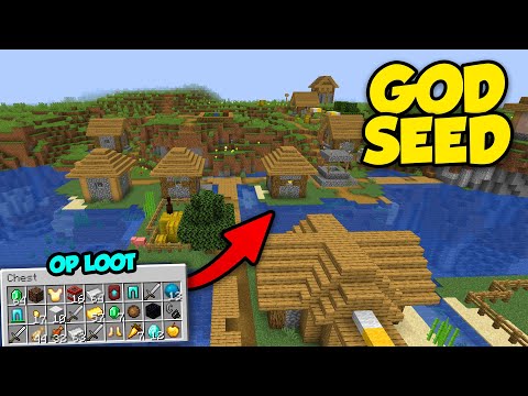 BEST OP Loot Survival/Hardcore/Speedrun Seed for Java 1.21
