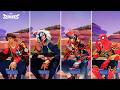 ALL Spider Man Legendary Skins Comparison Marvel Rivals