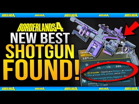 NEW BEST SHOTGUN FOUND - This Is INCREDIBLE - Borderlands 4 Best Legendary Shotgun? The Bod Testing!