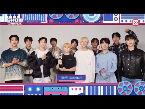 211103 Seventeen “Rock With You” 3RD WIN | Show Champion Today’s Winner