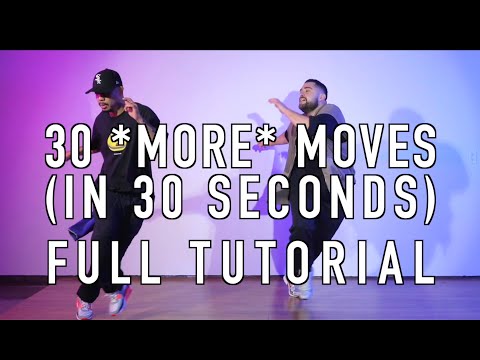 House Dance Tutorial - 30 MORE Moves in 30 Seconds FULL TUTORIAL (Watch Till The End!)