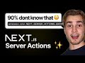 Next Js Server Actions Simply Explained In Just 5 Minutes