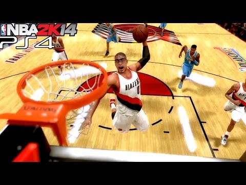 PS4 NBA 2K14 MyCAREER Playoffs R1G2: Denver Nuggets Never Learn! Poster Dunks on Gortat