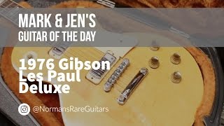 Video thumbnail for 1976 Gibson Les Paul Deluxe | Guitar of the Day by Normans Rare Guitars