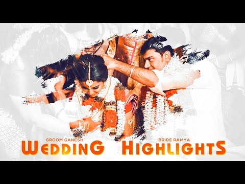 Ganesh + Ramya | Wedding Highlights | pakku vethala mathi mudichu song | Retro Events Photography