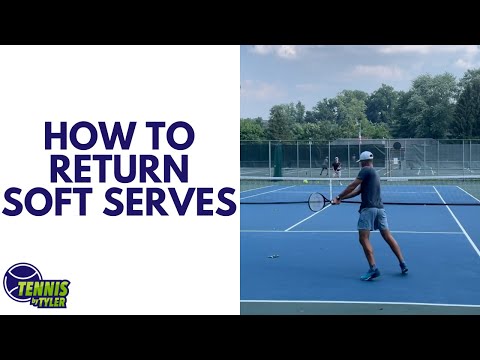 How to return slow serves with no pace — tennis return lesson