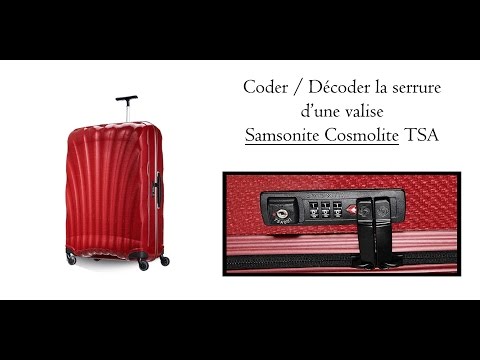 comment retrouver le code d'une valise