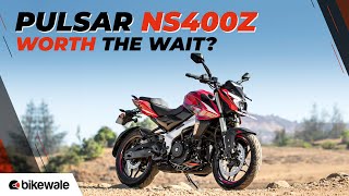 The Bajaj Pulsar NS400Z is finally here after an 8-year wait. It gets the same engine as the Dominar 400 but many of its cycle parts are similar to the Pulsar NS200. But, why is it so affordable? And, is there a catch? We answer these questions by testing the Pulsar NS400Z on the road and around Bajaj’s testing track.