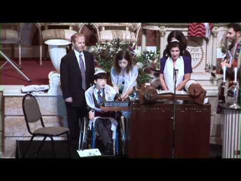 Bar Mitzvah of Benjamin Faber - Blessing Before Torah Reading