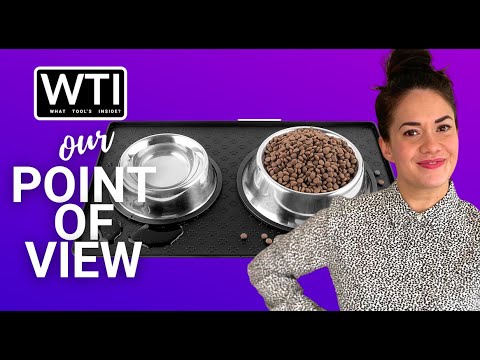 Coomazy Pet Feeding Mats - WTI product video review