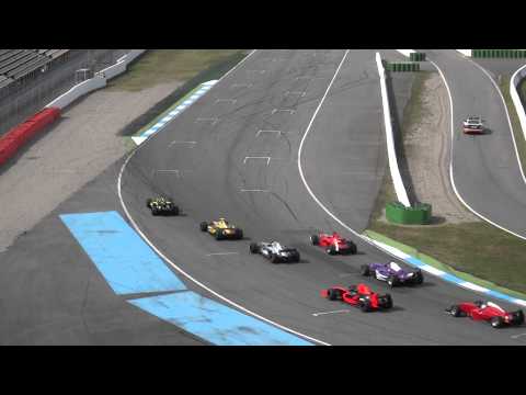 Bosch Hockenheim Historic 2015 Boss GP Start Crash