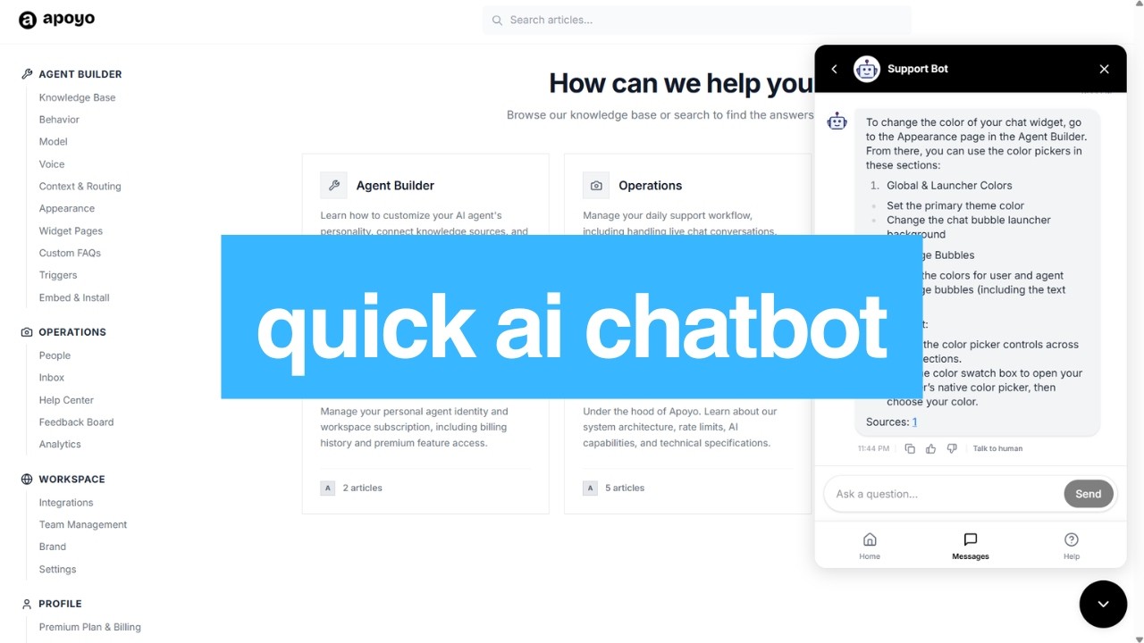 Build Your Own AI Chatbot WITHOUT Coding (Complete Setup)
