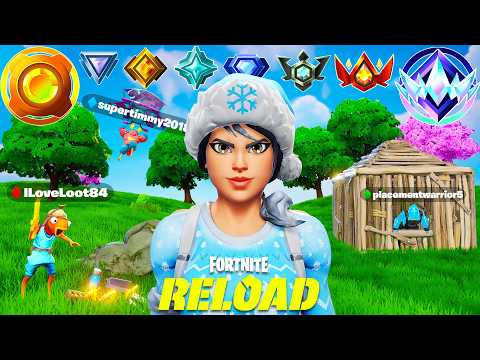 Unranked to UNREAL Reload Speedrun But I Can Only Play Squads Fill... (My 2nd Time)