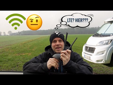 LTE WLAN antenna for motorhomes - test, does it improve LTE and WLAN?