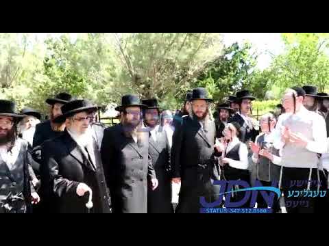 Kabolas Ponim For Satmar Rebbe R' Aharon Upon His Arrival In Erets Yisroel - 28 Sivan 5781