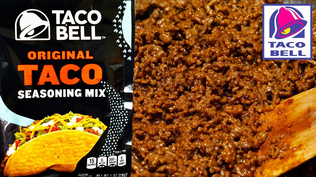 How To Make: Taco Meat with Taco Bell Taco Seasoning