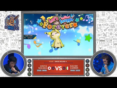 2019 Pokemon World Championships VGC Masters Day 2 - Arata Nakada vs Davide Carrer - Swiss R4