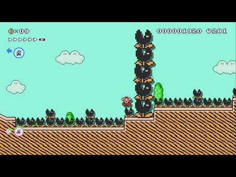 Online Versus ~ Mario Walks Home by GhostLink - Super Mario Maker 2 - No Commentary 1bu