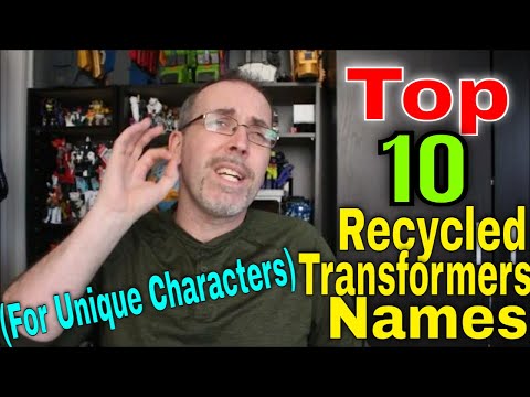 GotBot Counts Down: Top 10 Recycled Transformers Names for Uniquely Different Characters