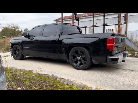 Installing a McGaughy 4/7 drop on a 2014 Chevy Silverado crew cab…