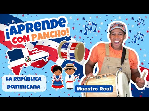 ¡Aprende sobre mi País - La República Dominicana! Desarrollo del Lenguage -  Instrumentos y Baile