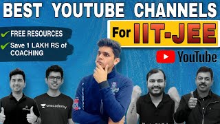 Best FREE YouTube channel for IIT-JEE🔥| Guide to clear jee without coaching|