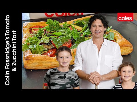 Colin Fassnidge's Tomato & Zucchini Tart