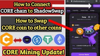 Download lagu How to connect Metamask to ShadowSwap | Connect CORE Chain to ShadowSwap| Satoshi CORE Mining mp3
