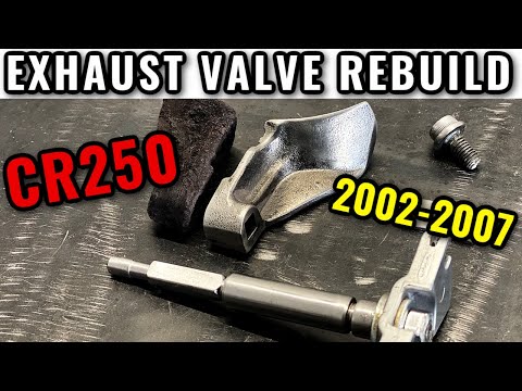 2002-2007 CR250 Power Valve REBUILD - STEP BY STEP