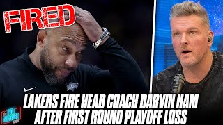 Lakers Fire Head Coach Darvin Ham After 1st Round Playoff Exit | Pat McAfee Reacts
