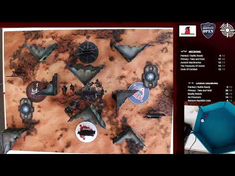 Hanseatic Alliance Open 2022 - Bremen - #HAO22 - Tag 3- Runde 7- Necrons Vs. Chaos Daemons