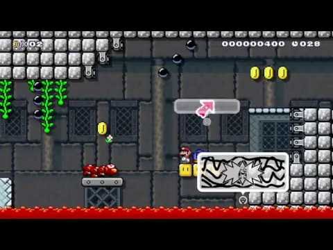 12IC- Tick Tock, Plumber Man... by Rewyen - SUPER MARIO MAKER - No Commentary 一 1AJ