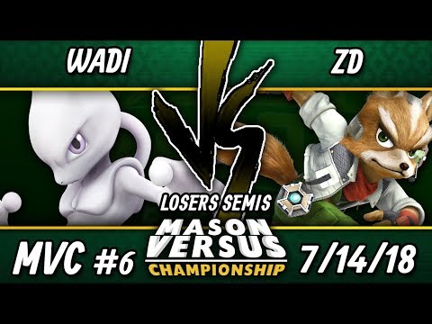 MVC Smash 4 - WaDi (Mewtwo) Vs. ZD (Fox) - WiiU Losers Semis