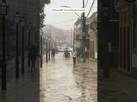 🌧️🥶 Chuva e Frio em Areia-PB! Veja Como Está o Clima na Cidade 🌿