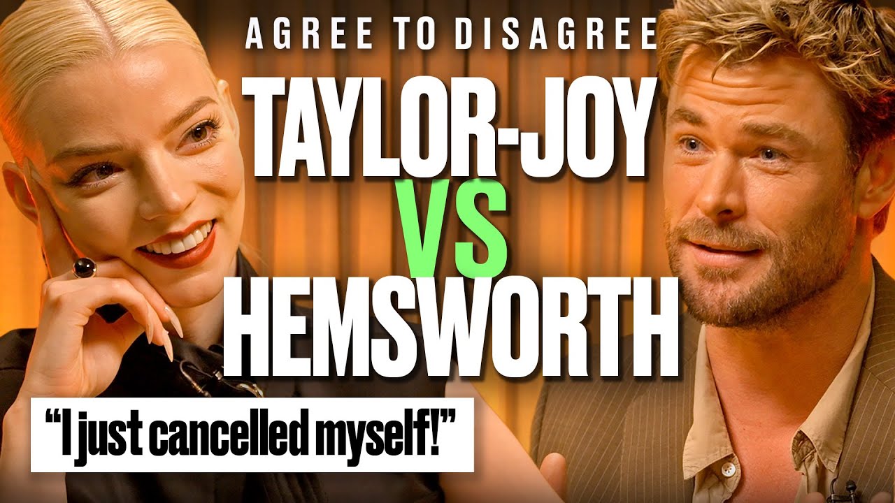 Chris Hemsworth & Anya Taylor-Joy Argue Over the Internet's Biggest Debates | Agree to Disagree