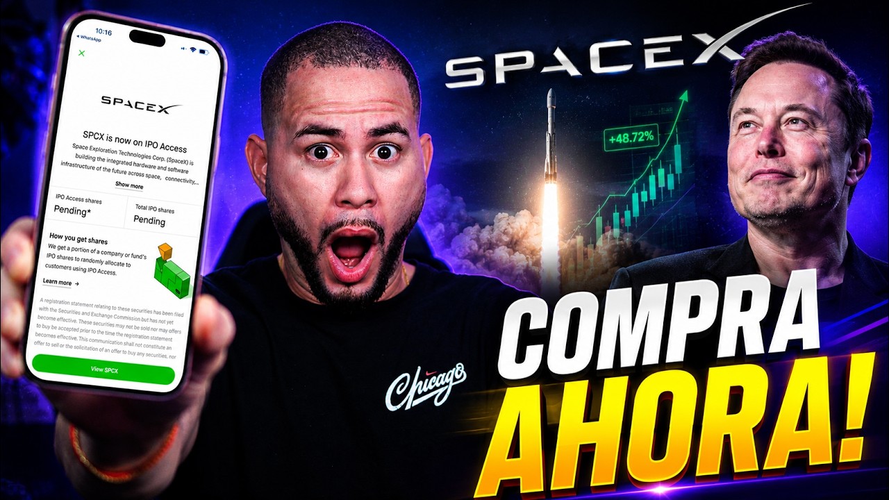 COMPRE $2000 DOLARES DE SPACEX AHORA! (SPCX)