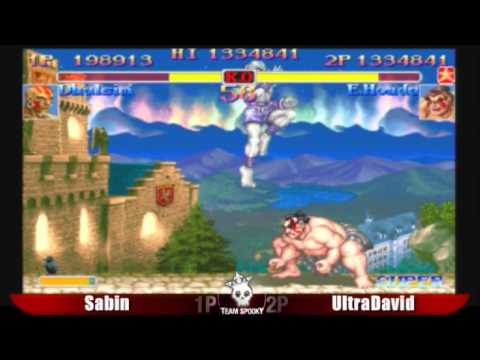 Super Street Fighter 2 Turbo: Sabin vs UltraDavid
