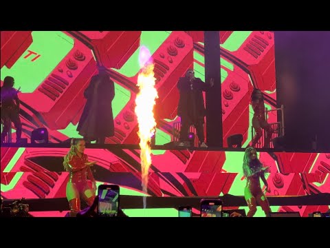 Zion & Lennox - Intro + Pierdo La Cabeza @ Movistar Arena Santiago Chile 2023 4K HDR 60 FPS