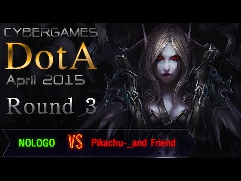 CyberGames DotA April 2015 - Round 3 - NOLOGO vs Pikachu-_and Friend