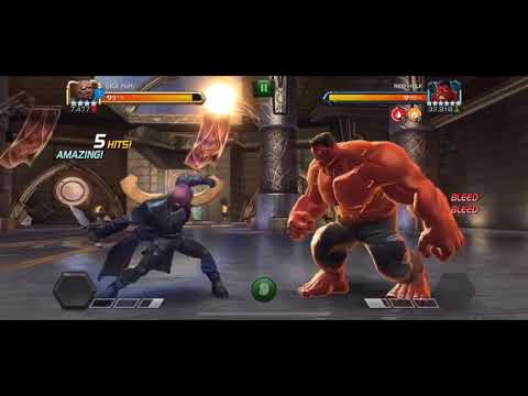 4 Star Nick Fury takes on Red Hulk
