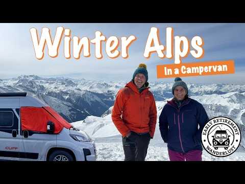 Vanlife in Winter: Skiing the Alps from Our Campervan