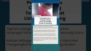 Download lagu PENYEBAB 3 Kru Odong-odong Tewas Tersengat Listrik di Cikarang, Polisi Periksa Pemilik Hajat mp3