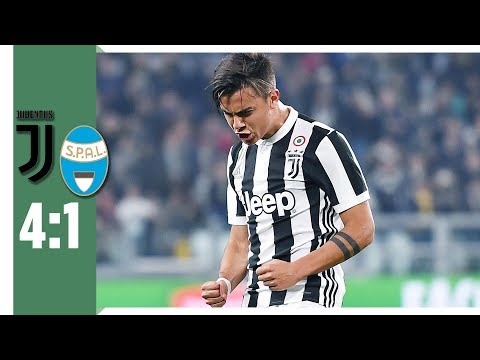 Juventus Turin -  SPAL Ferrara 4:1 / Dybala mit dem perfekten Freistoß-Tor