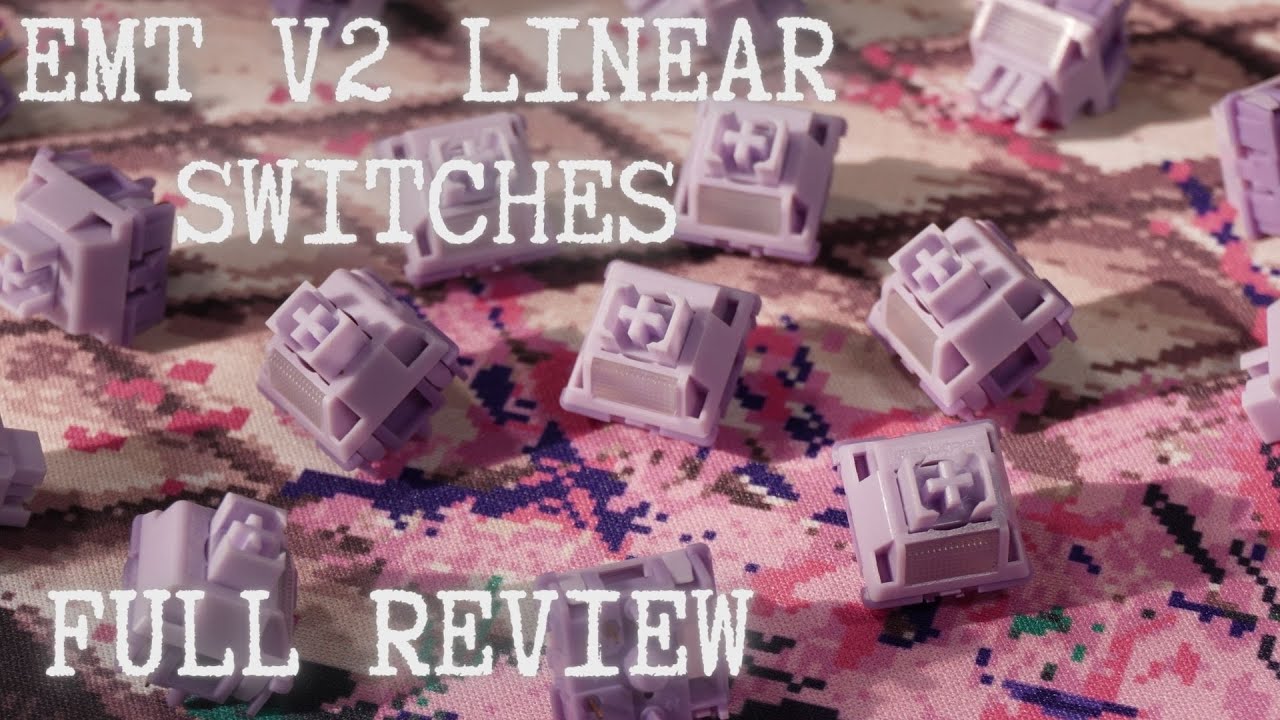 Clacky Linear Switches? EMT V2 Linears: Full Review on Vega 65/ 100th Switch Review!