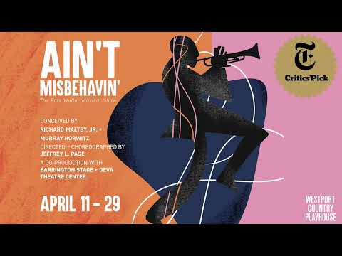 Ain’t Misbehavin’ trailer still with ensemble in mid-dance break onstage